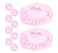 Hohopeti Retine Copri Chignon da Balletto 10 Pezzi Rete per Chioma Riutilizzabile Morbida per Acconciature Danza Donna Bambina