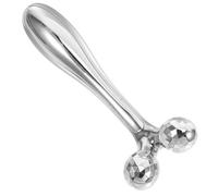 Hohopeti Roller Viso Argento per Scolpire Volto Massaggiatore Facciale per Rassodamento e Riduzione Gonfiore Strumento Anti-età per Tutti i Tipi