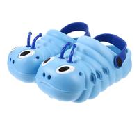 Hohopeti Sandali Antiscivolo per Design Bruco Sandali Estivi Chiusi Leggeri e Comodi Scarpe Mare Bambina e Colore Blu