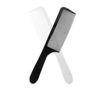 Hohopeti Set 2 Pettini Da Barbiere Piatti Curvi, Pettine a Denti Larghi Per Chioma Bagnati, Pettini Per Tagliare Chioma Uomo e Ragazzo Ragazza, Design Antinodulo Per Uso Professionale e Domestico