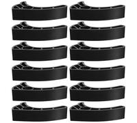 Hohopeti Set 20 Pezzi Fermo Scivolo in Plastica Nero per Distributori Automatici, Divisore Regolabile per Ripiani, Blocco Anti-inceppamento per Scaffali di Bevande e Snack, Accessorio