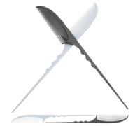 Hohopeti Set 4 Pettini Antistatici per Chioma da Parrucchiere Pettine a Coda Resistente al Calore per Taglio e Styling Professionale Strumenti Riutilizzabili per Uso Salone e Cura