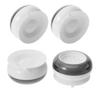 Hohopeti Set 4 Piedini Antivibranti per Lavatrice e Mobili, Cuscinetti Antiscivolo e Antiurto in Materiale Durevole, Piedini Livellatori per Frigoriferi e Tavoli, Facili da Installare per