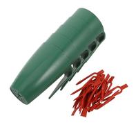 Hohopeti Set 5 Vasi da Semina in Plastica con Drenaggio e Forca per Fragole, Contenitori per Avviamento Piante da Giardino e Orto, Vasi da Trapianto per Coltivazione Fragole e Verdure, Uso