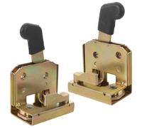 Hohopeti Set da 2 Maniglie Serratura a T per Porta Triciclo Elettrico, Bloccaggio Interno per Capanni e Camion, Compatibili Baldacchini e Porte Laterali, Antifurto e Resistente