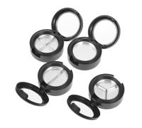 Hohopeti Set da 4 Pezzi Astucci Trasparenti Multi-grid in Plastica Leggera per Ombretti e Rossetti, Custodia Compatta per Make Up On-the-go