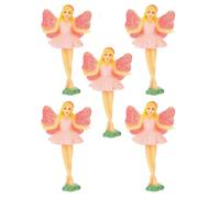 Hohopeti Set Da 5 Bambole Ballerine e Statuine Principessa Carillon, Decorazioni Per Carillon Per Ragazze, Statuine Da Balletto Artigianali Per Collezioni e Decorazioni Regalo