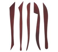 Hohopeti Set di 5 Utensili per Intaglio del Legno a Mano, Utensili per Modellare l'argilla per corsi d'Arte, coltelli per Scultura in Legno per progetti in Argilla polimerica e Ceramica