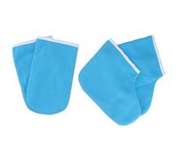 Hohopeti Set Guanti e Copripiedi in Cera di Paraffina, Guanti e Copripiedi, Tessuto Termico per Terapia Idratante Mani e Piedi, Uso Domestico e Spa Professionale