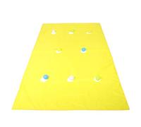 Hohopeti Set Tappetini da Gioco Telo per Giochi di Team Building Attività di Gruppo Indoor e Outdoor Supporto per Coordinazione e Cooperazione e Adolescenti Facile da Colore Casuale