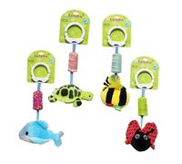 Hohopeti Sonagli da Appendere per Ragazzo Ragazza a Forma di Cartone Animato Campanellini per Culla e Comodino Giocattolo per Passeggino e Marsupio in Colore Azzurro a Forma di Cetaceo