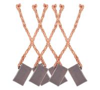 Hohopeti Spazzole in Carbonio per Motore Elettrico, Kit da 6 Pezzi, Rame ad Alto Contenuto, Resistenti all'Usura, per Alzacristalli Auto e Riparazione Motori Tergicristallo