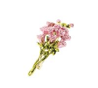 Hohopeti Spilla Rosa Spilla Bouquet Accessorio Sottile e Leggero per Cerimonia e Party