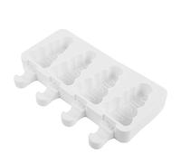 Hohopeti Stampo per Ghiaccioli in Silicone Forma Albero Natale Cavità Stampo Gelatini DIY e Riutilizzabile Facile da e Conservare per Dessert e Ghiaccioli Fatti