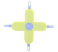 Hohopeti Strumento per Cura Ragazzo Ragazza con Cucchiaio Naso e Orecchio Pulizia Unghie Delicata Design Croce Facile da Usare Materiali Sicuri e Pet Adatto per Piccoli