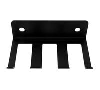 Hohopeti Supporto per Bilanciere da Parete Verticale Tre Ganci per Squat Rack Montaggio Salvaspazio per Palestra Domestica Organizer Robusto per Cinture e Corde da Salto