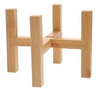 Hohopeti Supporto per Piante in Vaso in Legno a Gambe, Portafiori da Pavimento per Piante Grasse e Cactus, Mensola Portaoggetti Resistente per Interni ed Esterni, Staffa Porta Legna