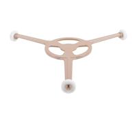 Hohopeti Supporto per Piatto Girevole Microonde Triangolare in Plastica, Staffa Stabile Compatibile M2000 213b, Ricambio Rullo Base per Forno Microonde, Installazione Semplice per Uso