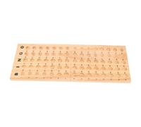 Hohopeti Tabellone Bingo in Legno con Porta Palline per Organizer per Gioco Serate Accessorio Montessori per Contare e Giochi di Gruppo