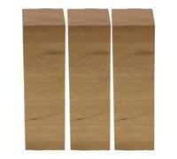 Hohopeti Tasselli in Legno Grezzo di Nanmu 7x2x2 Cm Set da 3 Pezzi per Restauro Mobili Antichi e Progetti Artigianali Legno Non Rifinito per Lavorazione e Intaglio Creativo