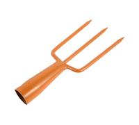 Hohopeti Testa di Ricambio Forca da Scavo a 3 Denti in Acciaio Resistente 15 Cm per Giardinaggio, Forcone da Fieno Multifunzione per Orto e Terreno, Accessorio per Forca da Giardino