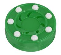 Hohopeti Training Puck, Game Hockey Puck, PP Verde, Lightweight, Low-Friction Glide, per Ice Court e Men And Women