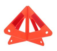 Hohopeti Triangolo Emergenza Riflettente per Auto Segnale Sicurezza Portatile e Resistente Avviso Pericolo e Guasti Facile Installazione per Viaggi e Parcheggi