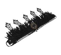 Hohopeti Vintage Queen Tiara Barocco Retrò per e Ragazza Accessorio per Costume Party Halloween Matrimonio e Celebrazioni Leggera e Confortevole Adatta Tutti