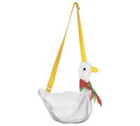 Hohopeti Zaino Monospalla Anatra per Bambine Tracolla Regolabile Leggero e Compatto Cartoon e Lavabile per Ragazze