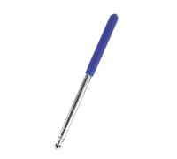 Hohota 2 aste portabandiera Portatili da 1,2/1,6 m for Guida turistica, in Acciaio Inossidabile Antiscivolo, estensibili, con puntatore for Insegnanti(Blue 120 cm)