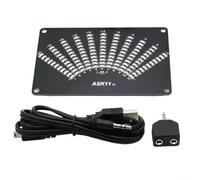 HOHOVYVY ASK11 - Analizzatore di spettro audio a LED, VU, con alimentazione USB, per impianto stereo