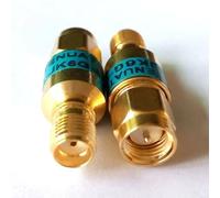 HOHOVYVY Attenuatore, SMA 6 GHz, attenuatore SMA maschio a femmina, 2 W, 6 dB, 15 dB, 30 dB, attenuatore coassiale RF (20 DB)