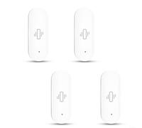 HOHOVYVY Cassetta delle lettere con sensore di movimento, allarme per Tuya WiFi, sensore di vibrazione, rilevatore di movimento in tempo reale per SmartLife App (4 pezzi)