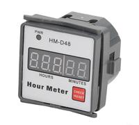 HOHOVYVY Contatore ore di funzionamento digitale 0-999,99 H Timer Contatore ore di funzionamento AC 220V 50Hz HM-D48