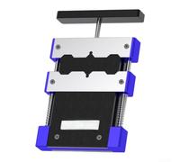 HOHOVYVY Dispositivo di bloccaggio chip con meccanismo di pressatura rapida e guida parallela resistente al calore fino a 500 °C per saldatura della scheda madre e riparazione BGA/CPU/IC