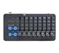 HOHOVYVY DMX512, dispositivo di controllo della luce a 32 canali, con batteria da 3000 mAh e trasmissione radio, per palcoscenico professionale e DJ (wireless)