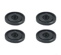 HOHOVYVY Guarnizione a membrana per valvola di riempimento WC in gomma 83143 compatibile con Fluidmaster 242/400/747 (4 pezzi)