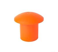 HOHOVYVY HOHOVYVY - Tappo di copertura a fungo, arancione, 50 pezzi, per cantieri funghi (50)