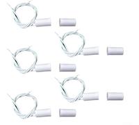HOHOVYVY Interruttore magnetico cablato per porte per allarmi di sicurezza - alloggiamento in ABS, 16,8 × 19 mm, distanza di azionamento 13 - 25 mm, uscita NC