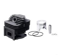 HOHOVYVY Kit cilindro pistone per 44-5 1E44F-5 e TU43/TU52 per decespugliatore, robusto componente in acciaio ad alta temperatura e resistenza agli urti, per uso in giardino ed esterno