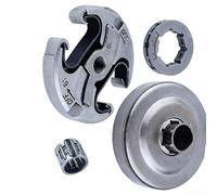 HOHOVYVY Kit frizione motosega 7 denti ruota motrice di ricambio compatibile con 340 345 350 445 450