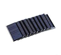 HOHOVYVY Mini pannello solare micro celle solari fai da te 2 V 150 MA pannelli solari ad alta efficienza per progetti, 10 pezzi