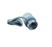 HOHOVYVY Motore di regolazione termico elettrico 110 N, normale chiuso, per riscaldamento a pavimento, IP41, alloggiamento PC, cavo da 60 mm, 230 V AC / 24 V DC,