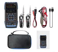 HOHOVYVY Oscilloscopio manuale, 2C23T, aggiornamento 3 in 1, generatore di segnale multimetro 50 MHz, larghezza di banda (2C53T con P6100 x 2)