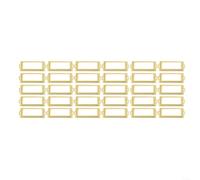 HOHOVYVY Porta etichette in metallo, targhetta decorativa per nome cornice per etichette mobili cassetto armadio porta carte Tag per ufficio biblioteca per un ordine ottimale in casa (310 giallo)