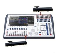 HOHOVYVY Regolatore della console di illuminazione, Fader programmabile a doppio schermo B10K per pannello di controllo della luce per Tt, controllo preciso, materiale ABS, design ergonomico, giallo