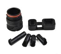 HOHOVYVY Set di guarnizioni per cambio automatico, 6 pezzi, per BMW ZF 6HP19 6HP21, plastica nera, lunga durata, adatto per manutenzione e riparazione