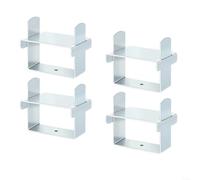 HOHOVYVY Set di morsetti a molla a lama in acciaio inox per molle da 2,5 pollici, 4 pezzi per kit resistente per migliorare la stabilità e il controllo della coppia dell'asse su camion, rimorchi
