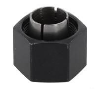 HOHOVYVY Set di pinze per router per DW621 DW618 serie 1/4" 1/2", 12 mm, ricambio 2610906283 2610906287 326286-03, in metallo nero (6,35 mm)