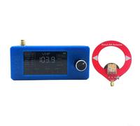HOHOVYVY SI4732 - Radio tascabile 0,5-108 MHz, mini ricevitore con schermo a colori IPS da 1,9 pollici, controllo ESP32-S3, DAB/AM/FM/SW/VHF (blue)